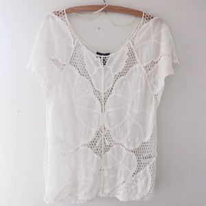 White Lace Top